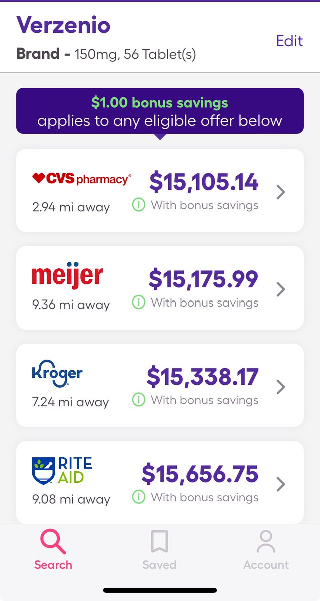 Can someone explain to me why any med should be the expensive?