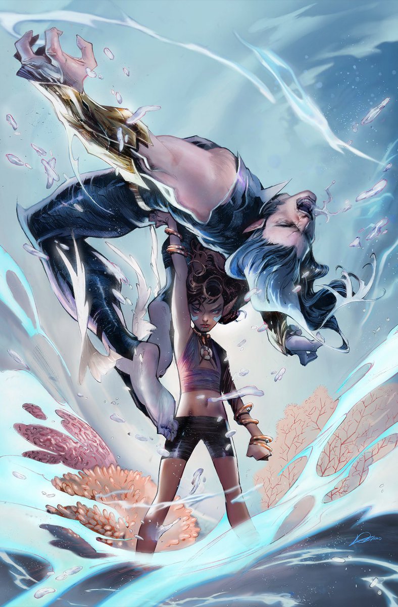 Lozifer's tweet image. NAMOR #2! (cover)
...no mercy!!!
#Namor #MarvelComics #Submariner #ImperiusRex #Cover #Comics #AlexanderLozano