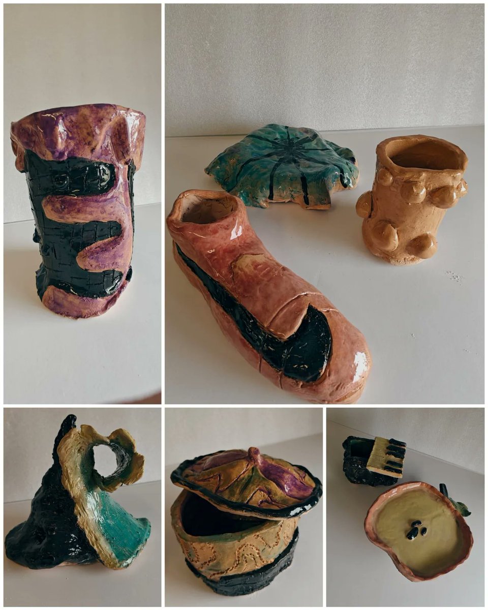 Well done to our second year art students who recently completed their CBA Ceramic design project. All ceramic pieces can be collected from the Artroom ☀️