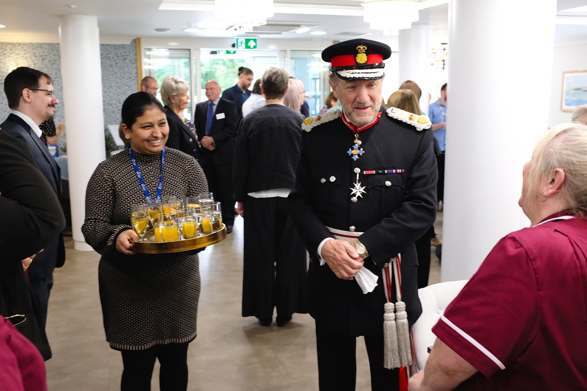 A wonderful opening ceremony was had at Riverside Lodge yesterday, with Lord-Lieutenant of Hertfordshire officially opening the care home alongside councillors, residents and their families. #RiversideLodge #Rickmansworth #OpeningCeremony