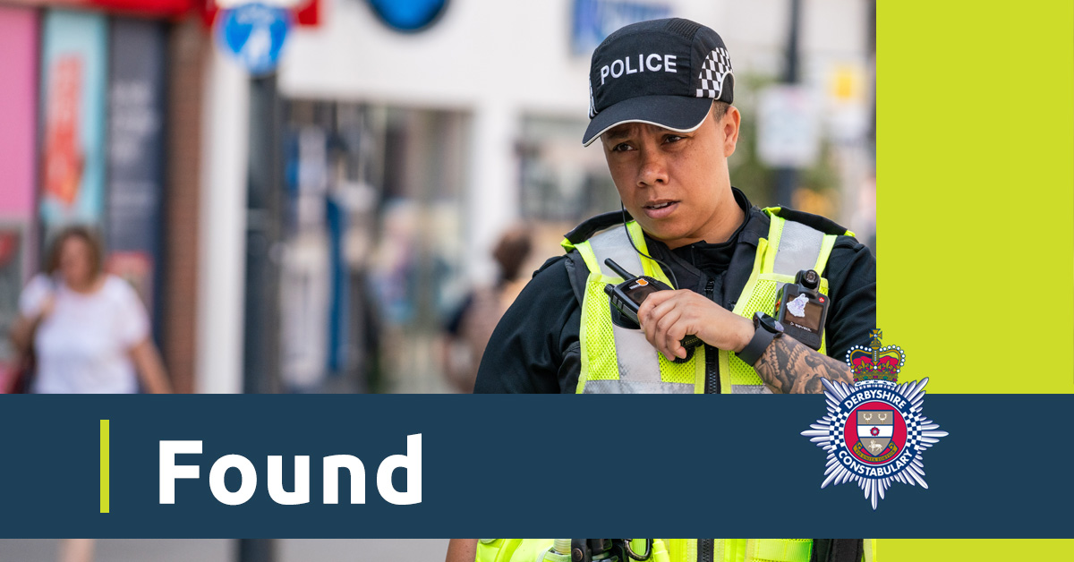 #FOUND | Andrew, who was reported missing from #Derby, has been found safe and well. Thank you to everyone who responded to our appeal to find the 36-year-old.