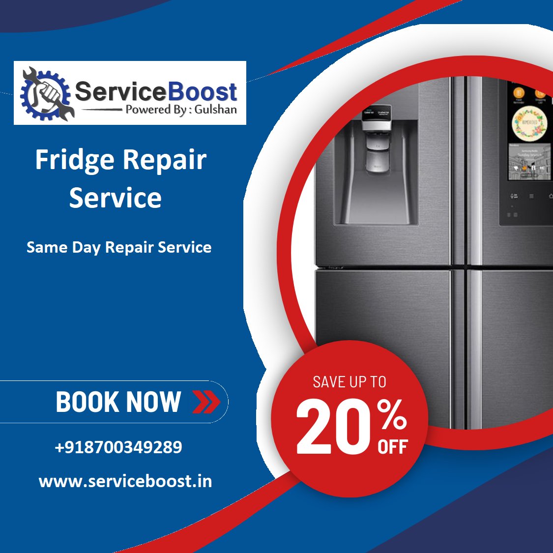 ServiceBoost1's tweet image. Don't let a broken fridge disrupt your routine. Service Boost offers prompt and efficient Fridge Repair Service. 

#FridgeRepair #ApplianceRescue #RefrigeratorRepair #KitchenSolutions #FoodPreservation #CostSavings #KitchenUpgrade #ConvenienceRestored