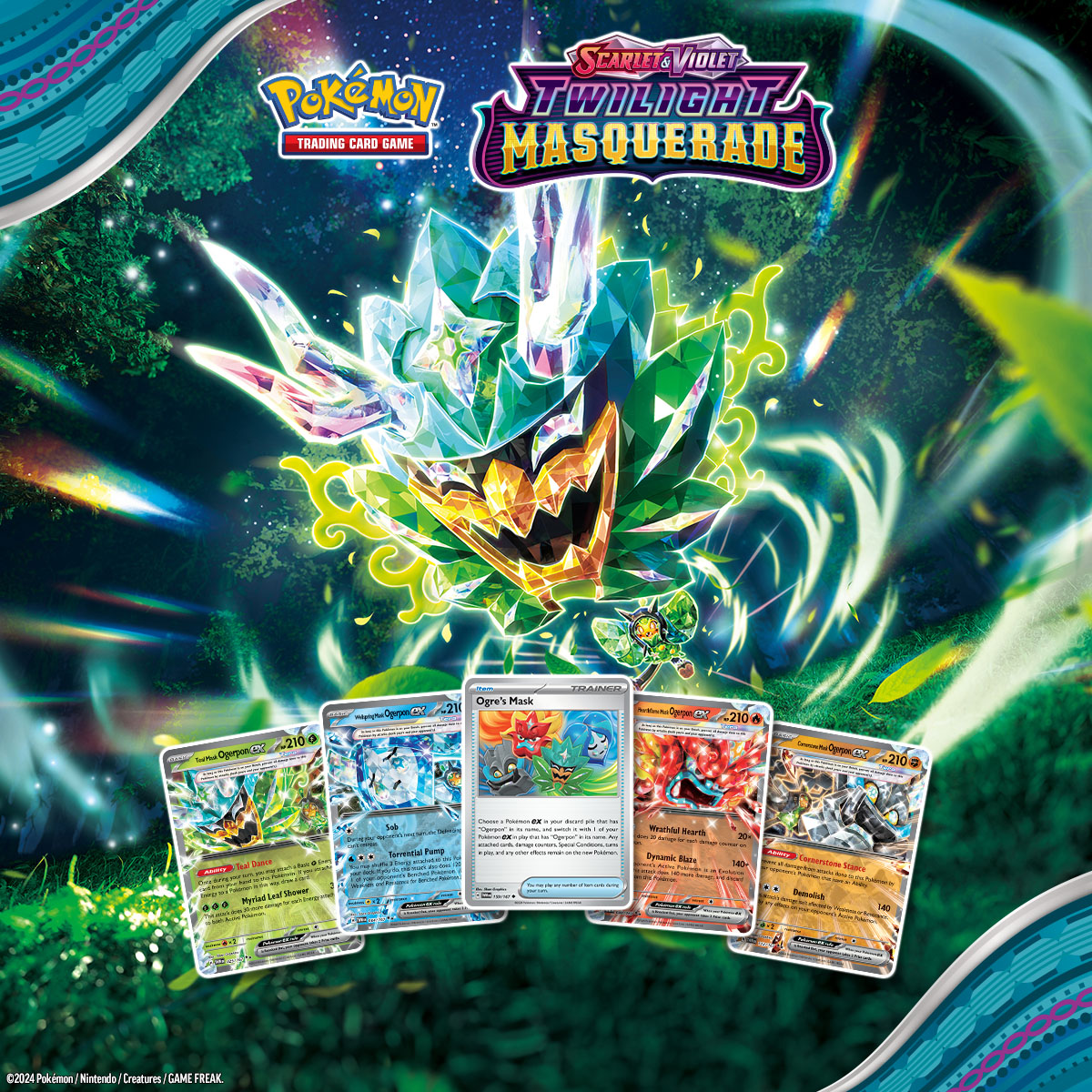 Pokmon Trading Card Game: Scarlet & Violet Twilight Masquerade is OUT NOW!   Gotta collect 'em all.. Shop now at Smyths Toys   https://t.co/lmiEpxi3fw