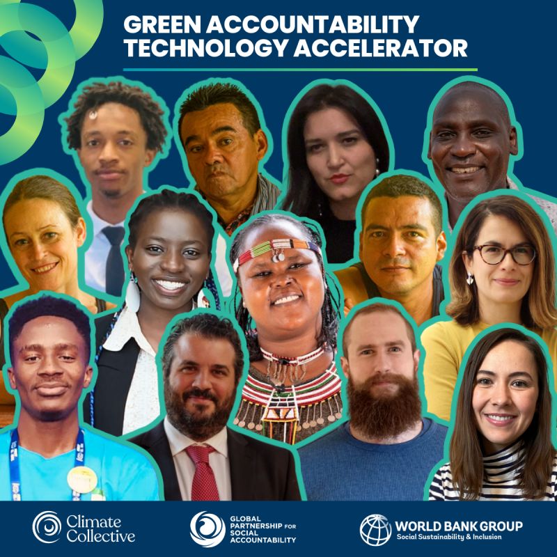 @savimbos  is really happy to be working with The @WorldBank  #GPSA and @clim8collective  for the Green Accountability Technology Accelerator!

#Climate #biodiversity #actintime #naturetech #nbs #biodiversitycredits #gbf #sustainability #climateactivism #lateristoolate