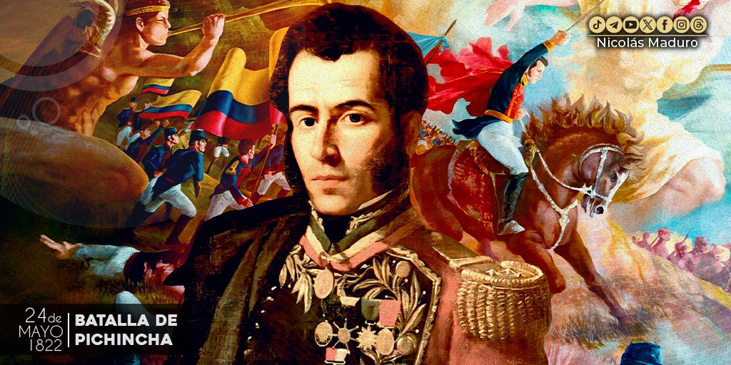 Celebramos la grandeza de los héroes y heroinas de Pichincha, liderados por el Gran Mariscal de Ayacucho, Antonio José de Sucre, que juntó a él demostraron hace 202 años, qué podemos lograr cuando los pueblos compartimos la misma determinación y espíritu anticolonialista. ¡El