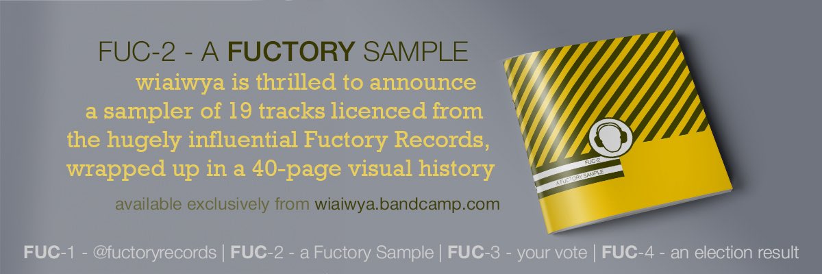 #FuctoryRecords wiaiwya.bandcamp.com/merch/7-fuctor… #newmusicalert