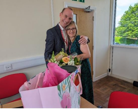 Best of luck to <a href="/AmyBills_Edu/">Amy Bills FCCT</a> as she moves on to become the new Headteacher of <a href="/holbrookschool/">Holbrook Primary</a>. Everyone <a href="/CoventryMAT/">The Diocese of Coventry Multi Academy Trust</a> will miss her energy, expertise, and care. Holbrook Primary School - you have made a brilliant appointment. 
(Hey, Amy...I've just used Twitter!)