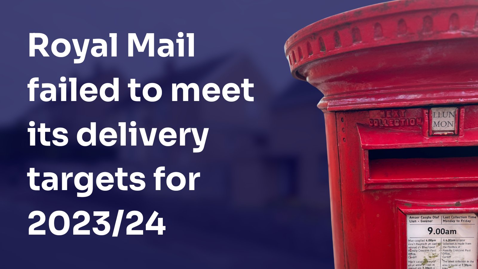 Ofcom on X: &ldquo;We have opened an investigation into Royal Mail&rsquo;s 