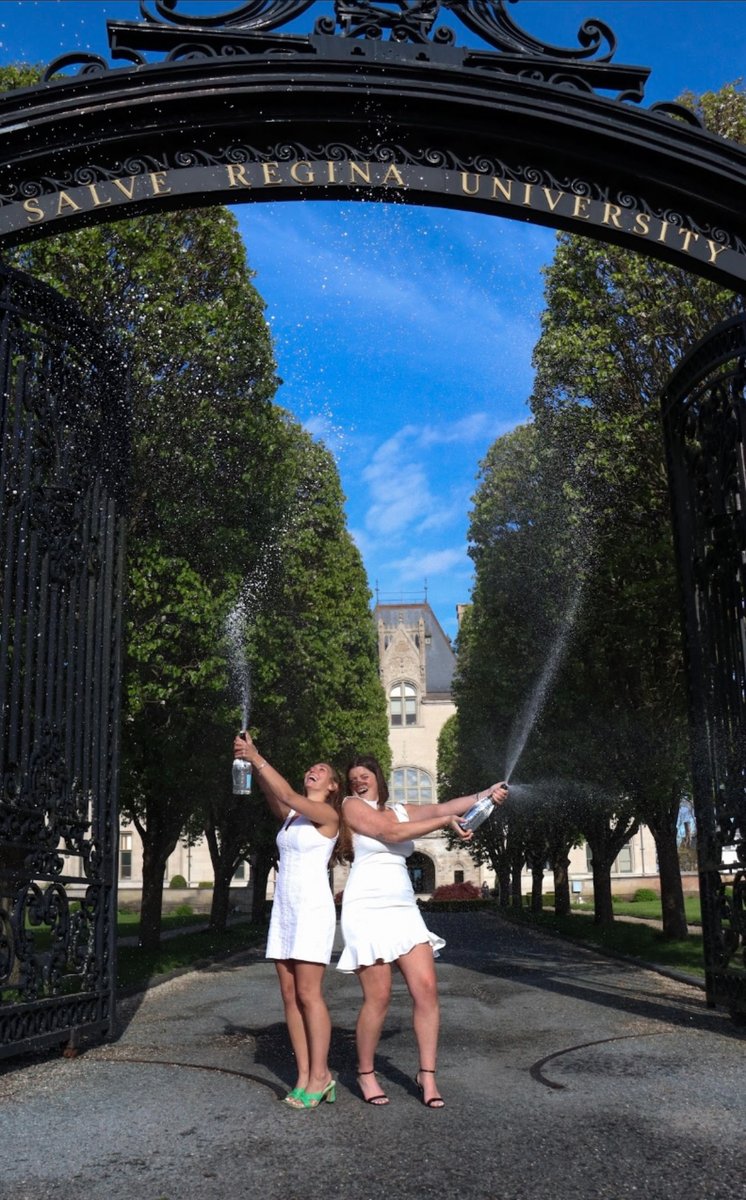 Cheers to the class of 2024! 🍾 🎓 Thank you to Molly N. '24, Julia G. '24, and Heather G. for today's #featurefriday photo! Photo by Courtney Collibee. #thisissalve