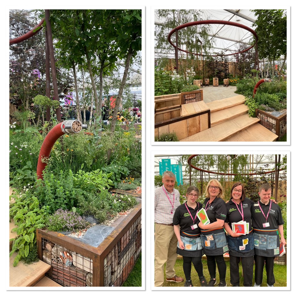 A great day at the Chelsea Flower Show today. Highlight was meeting Jill and the @PulpFrictionCIC team and seeing their fabulous garden 🪴 Truly inspiring. Congratulations from us all @CommCats 👏