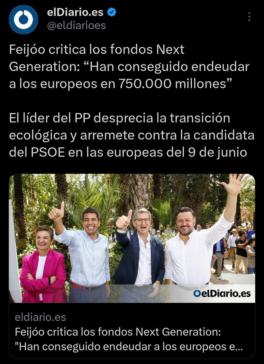 Con qué PP os quedáis hoy? Cuesta abajo y sin frenos...