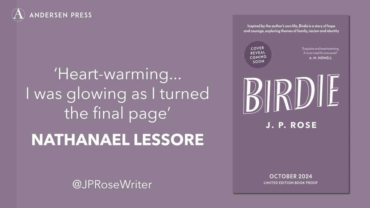 BIRDIE is the beautiful new novel by @jprosewriter for ages 9+. Publishing this October, it is currently available to request on NetGalley, where it's already receiving 5 star reviews! REQUEST NOW! netgalley.co.uk/catalog/book/3…