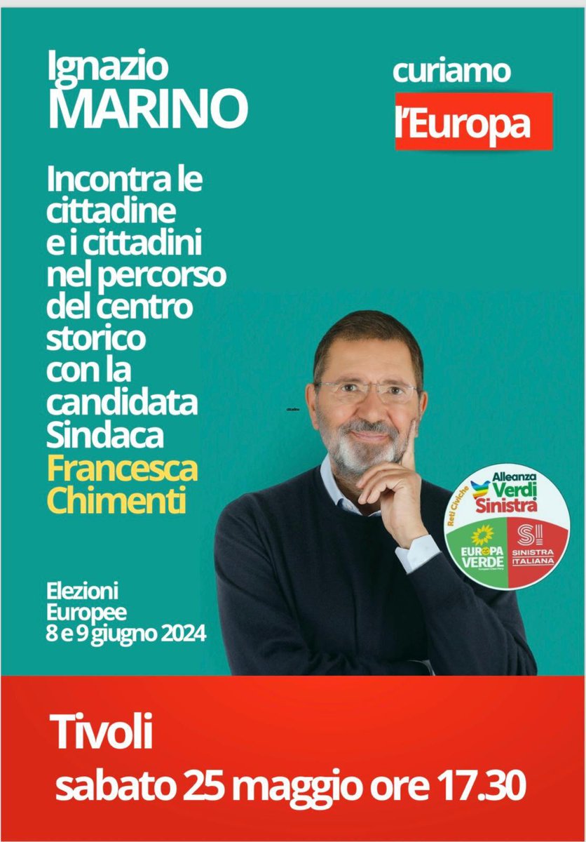 Laboratorio_M's tweet photo. #ignaziomarino #elezionieuropee #Tivoli #25maggio alle 17:30 https://t.co/wT2GLnC4Bj