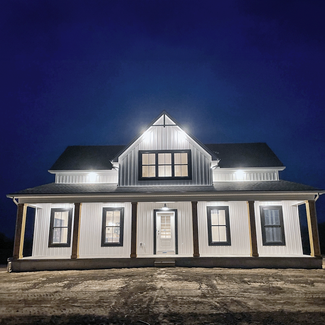 We're ready for long summer nights on the front porch!

Built by our Cincinnati team, this Meadowview Modern Farmhouse has the perfect space to enjoy the outdoors.

View Plan: schuhomes.co/3VdQ8Wp
