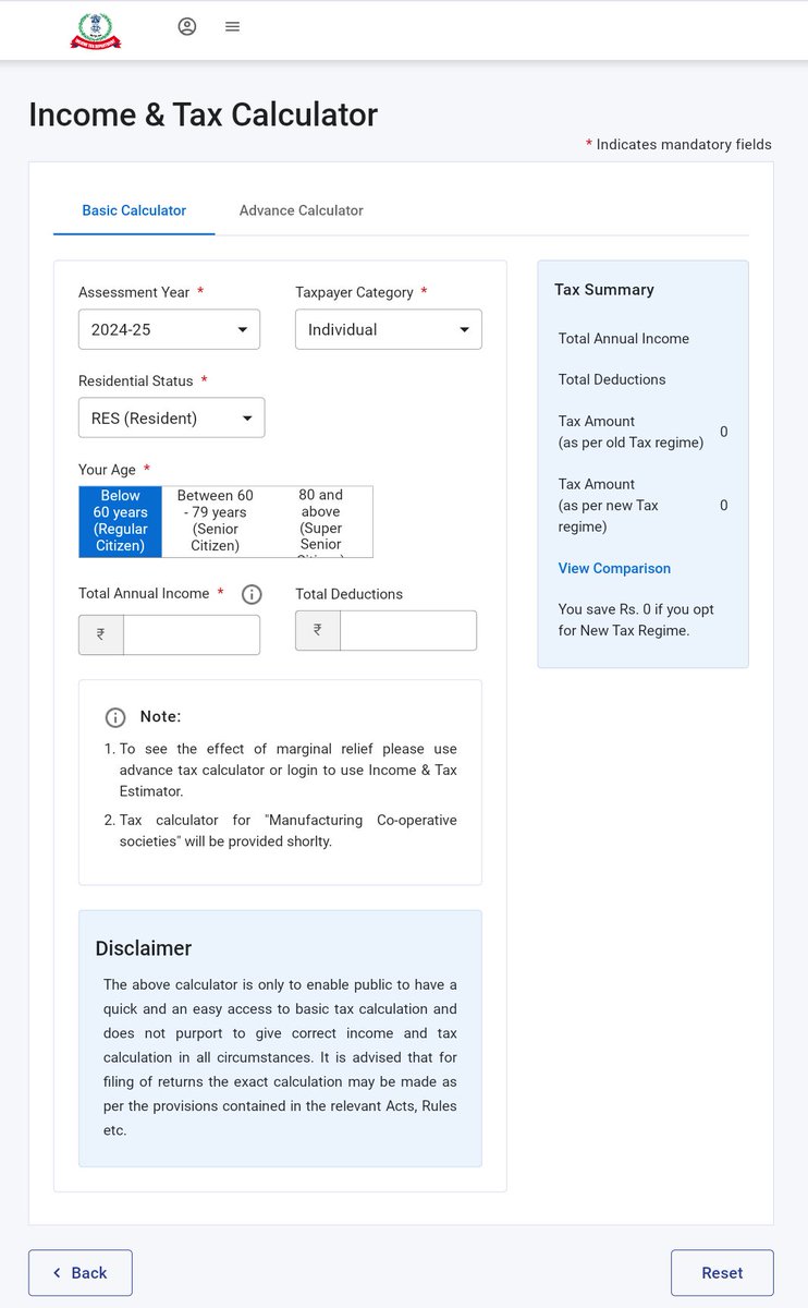 Things to be remembered for Tax Regime from AY 2024-25 onwards ◾ Default Tax Regime is New Tax Regime u/s 115BAC, it means if you want to opt for Old Tax Regime then you have to select it specially in ITR Form ◾If you are filing ITR 1 or ITR 2 then you can select any regime