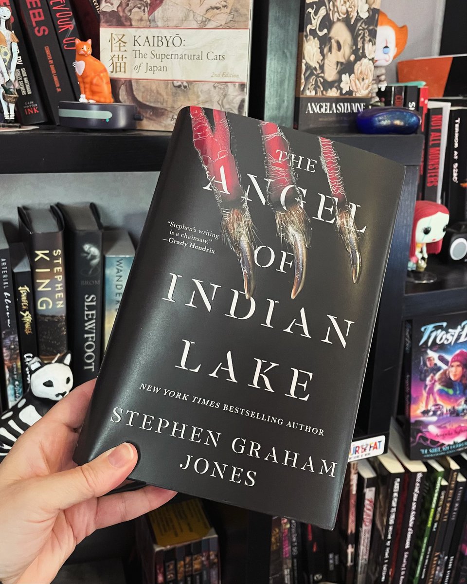 Did I bawl at the end of The Angel of Indian Lake? Yes, I sure did😭 Thank you @SGJ72 for an outstanding finale to the trilogy. Jade really hacked her way into my heart🖤
