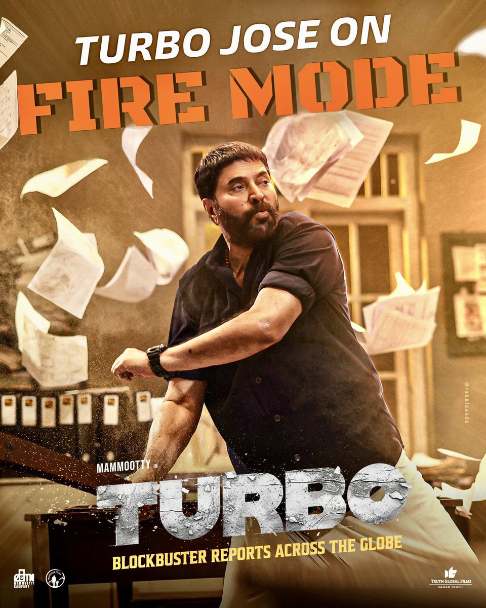 #Turbo #Day2 151 Extra Late Night Shows. UNSTOPPABLE 👊🔥👊🔥 @mammukka #Mammootty