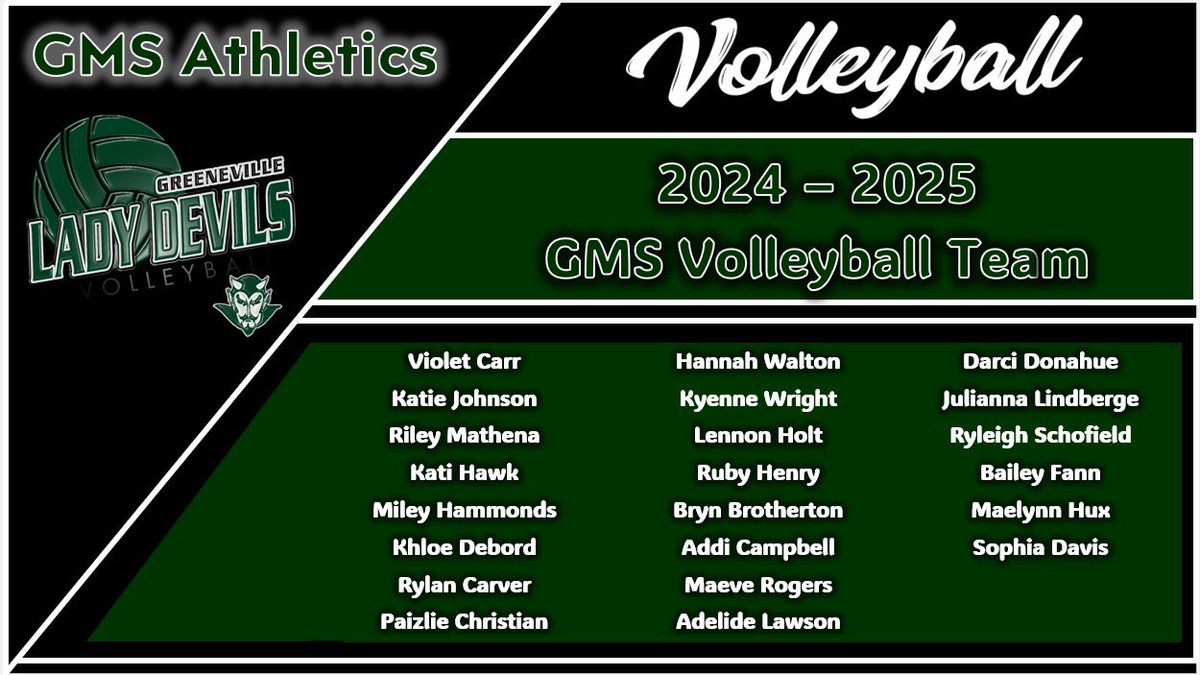 GMSDEVILSVB's tweet image. Time to get to work💪🏼🏐💚🤍
