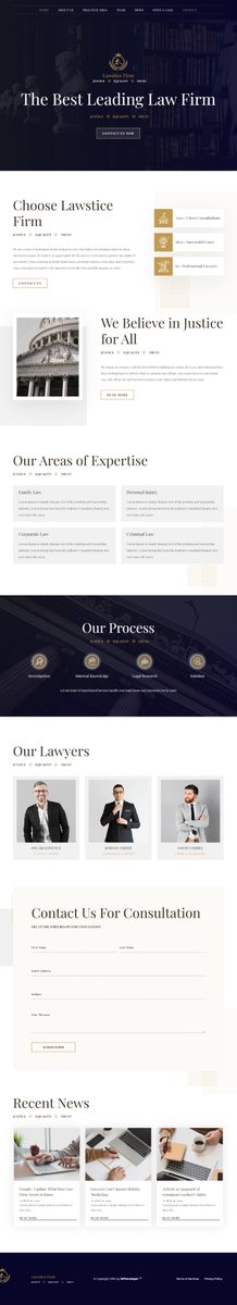 Case study: Law firm website design
☞ Client: USA
☞ Pages: 
------------------------
Have a project in mind? Set up a free consultation
>> lnkd.in/gG496HFj
>> lnkd.in/gVixMrrF
Whatsapp: +8801830669601

#wix
#wixwebsite
#landingpage
#wixdesign
#lawfirmwebsite