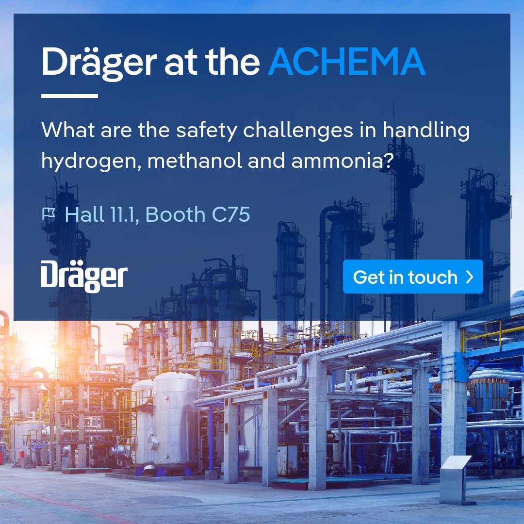 Join us at the Special Hydrogen Show! Our experts will give three presentations. Don't miss out:

1. &amp; 2.: Safety challenges in handling hydrogen: 11 &amp; 12 June, 1:00-1:30pm
3.: Use of safety technology in the hydrogen economy: 12 June, 4:00-4:30pm