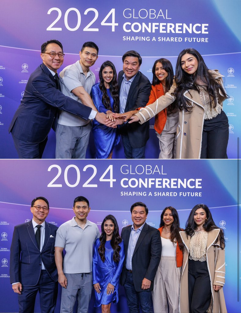 The official photos are in from @MilkenInstitute #MIGlobal. Our theme: Shaping a Shared Future. All public panels are on the Milken Institute website, but here’s a 🔑 link 🔗. Watch & share! 👉milkeninstitute.org/panel/15511/ri…

W/ 🙋🏻‍♂️@BingChen @PayalKadakia
@davelu @smitstweets @Shiza #AAPI