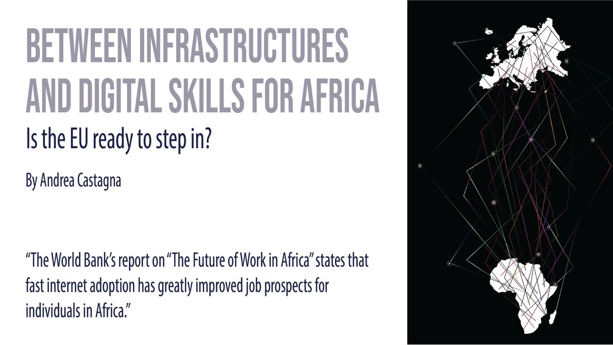In our recent Fellowship publication our fellow, Andrea Castagna discusses the importance for the #EuropeanUnion to address the future of work with #Africa and #digital infrastructure in mind. Read more from our 2023 fellow! bfna.org/politics-socie…