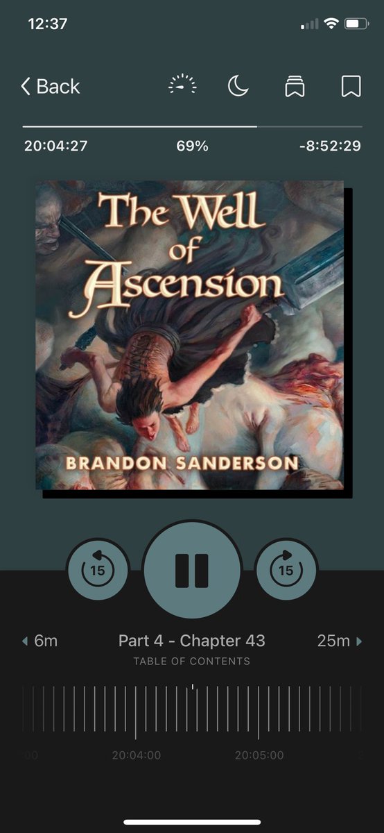 alivanessa9's tweet image. What does the #librarianoftwitch do when she can’t stream or eat solid food? She reaches 69% (nice) on the #brandonsanderson book she’s currently reading from her #locallibrary #mistborntrilogy #bookstagram I’ll be back live soon! #twitchstreamer