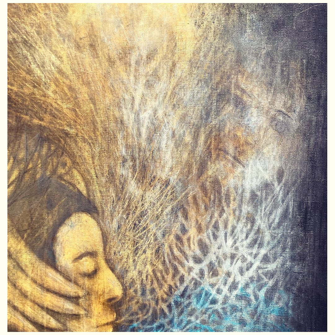 SoniaHivert's tweet photo. #art #painting #womanartist #artwork #soniahivert #contemporaryart #artgallery #artdaily #artist #arte #techniquemixte #mixedmedia #artfiguratif #figurativeart #imaginarylandscape #fantasyart #fresco #fresque #mixedmediaoncanva #technniquemixtesurtoile #sortirlatetedeleau https://t.co/PEzkPoenyE