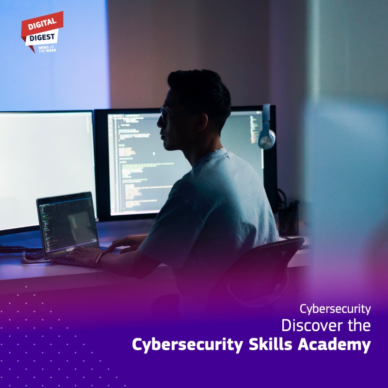 DigitalEU's tweet photo. Here's your weekly #DigitalDigest:
🔹@EUCouncil approved the #AIAct, the first of its kind in the world
🔹#EUDigitalIdentity Wallet rules entered into force
🔹Commission & @EIF_EU announced 3 agreements for European creative SMEs
🔹Discover the #Cyber Skills Academy