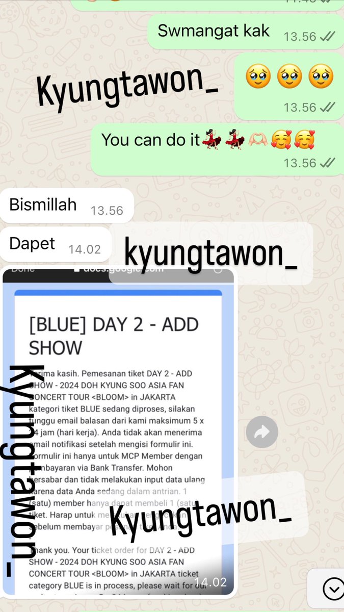 kyungtawon_'s tweet image. WTS Fanconcert D.O Bloom Jakarta 2024
GREEN DAY 1 
More info bole langsung DM
INGIN MENJUAL/ WTS GREEN DAY 1 

"Alasan dijual karna aku dapet tiket blue day 2 add show"

Data aku sendiri📌
For Serious buyer only📌

#WTS
#FANCONCERT_BLOOM_inJKT
#bloominjkt
#KYUNGSOO