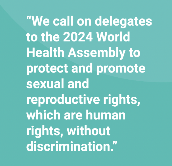 #SRHR is core to human dignity, autonomy & security—but all are under threat. Today, ahead of #WHA77, 3 independent scientific advisory panels to the UN issued a call to action to protect progress & push for accountability.  bit.ly/3yyXjiS