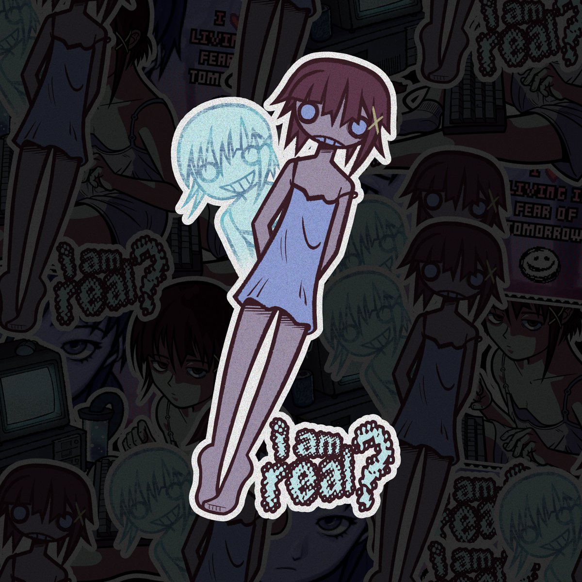 #serialexperimentslain #イラスト