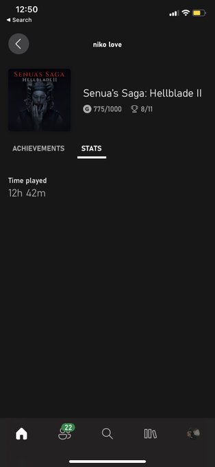 So I just finish hellblade 2 it took me 12 hours #hellblade2 #hellblade #xbox #xboxshare #gamepass #likes<a href="/tag/likes"class="tags"><span>#likes</span></a><a href="/tag/xbox"class="tags"><span>#xbox</span></a><a href="/tag/gamepass"class="tags"><span>#gamepass</span></a><a href="/tag/hellblade"class="tags"><span>#hellblade</span></a><a href="/tag/xboxshare%20"class="tags"><span>#xboxshare </span></a>