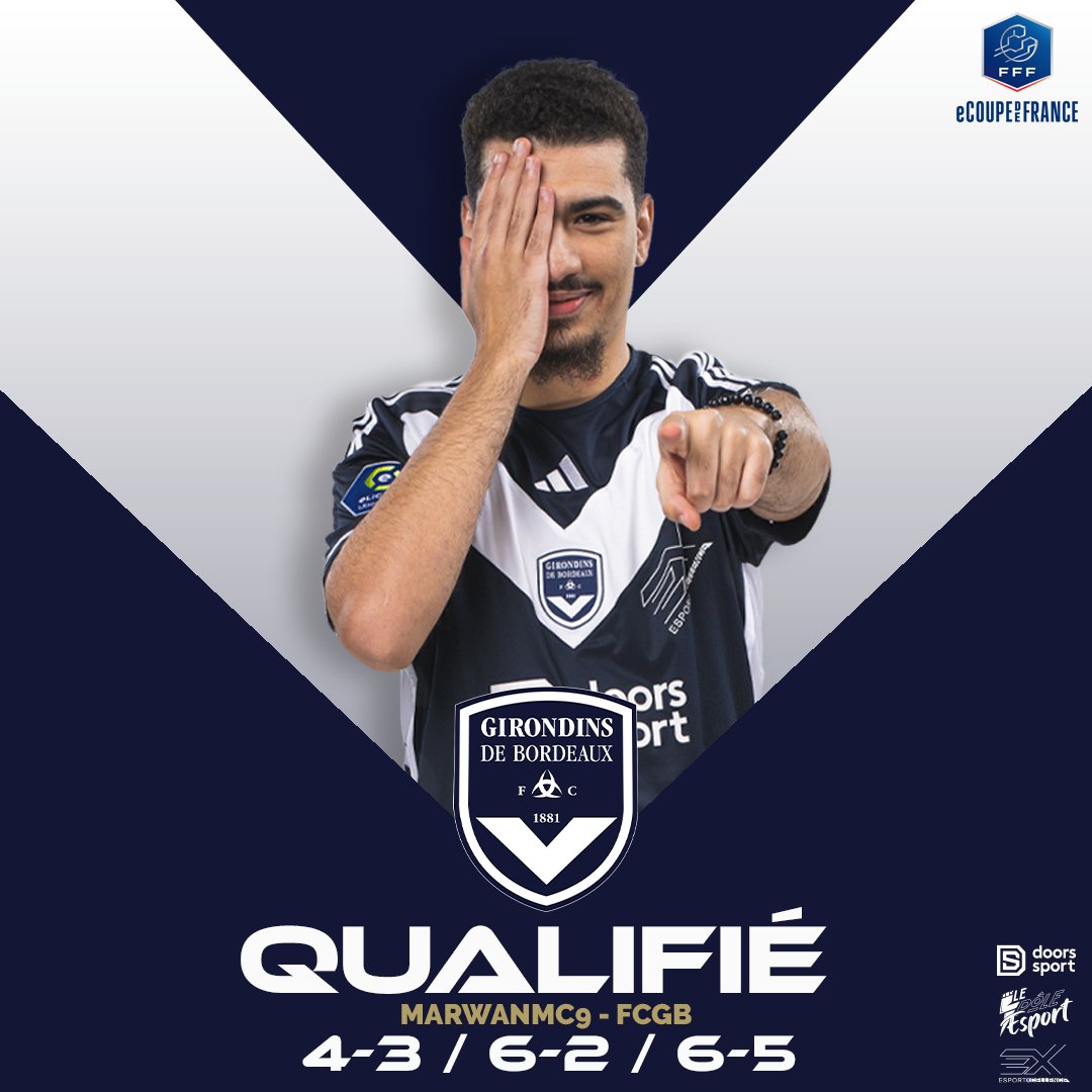 🎮 <a href="/MarwanMC9/">MarwanMC9 🇲🇦🇵🇸</a> est qualifié en 8ème de finale d'#eCoupeDeFrance ! 🔥🔵⚪

3 victoires en 3 matches de poule ✅
Premier de son groupe ✅