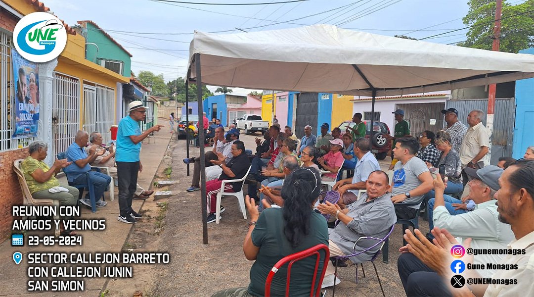 Nuestra dirigencia en continuas conversaciones con vecinos de los Sectores de Maturin llevando el mensaje de esperanza y cambio de @MariaCorinaYA y el candidato unitario a la Presidencia @EdmundoGU, este 28 de Julio UNIDOS VOTAMOS Y GANAMOS... @ConVzlaComando @MonagasConVzla