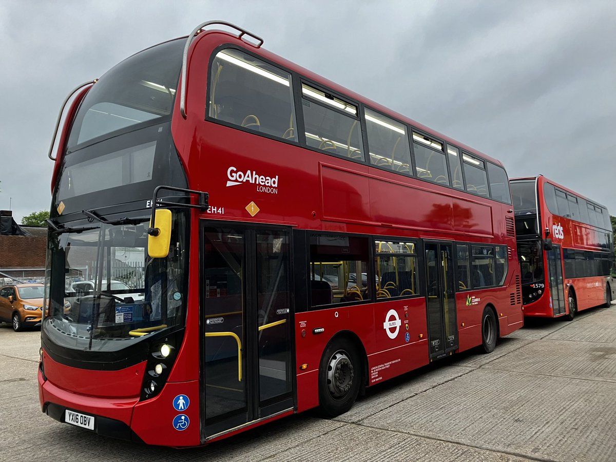 EH42 is now back in Peckham swapped for the next one along with EH41 <a href="/Go_Ahead_London/">Go-Ahead London</a> <a href="/HDTrim/">HDTrim</a> <a href="/TheGoAheadGroup/">The Go-Ahead Group</a>