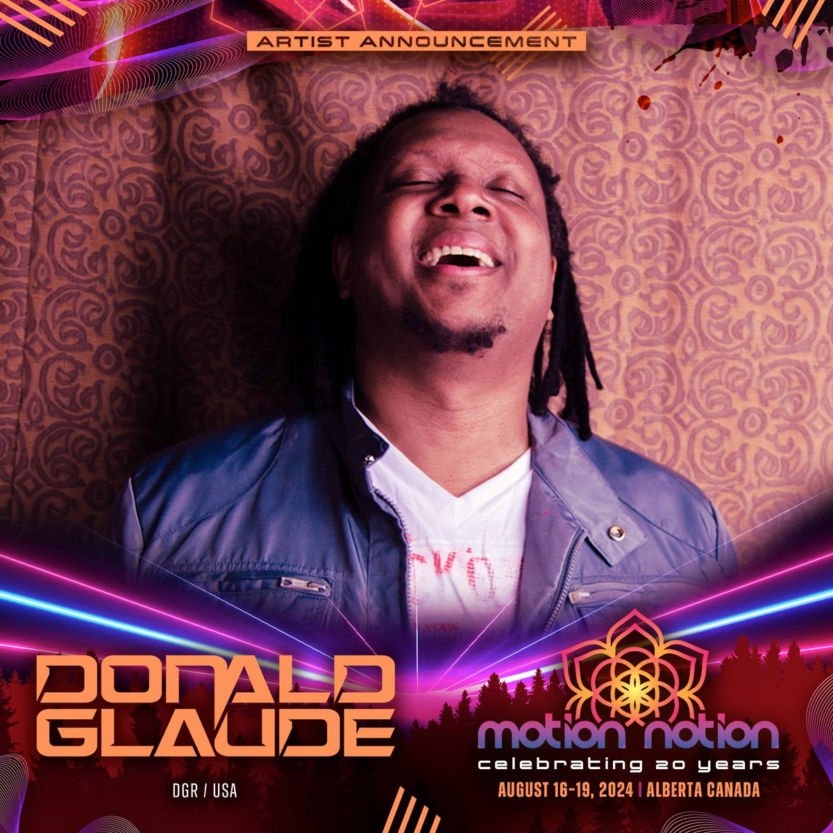 MotionNotion's tweet image. Donald Glaude will be serving up juicy beats for us at Motion Notion 2024! 😎🎶

Tickets at showpass.com/motion-notion-… 👈
