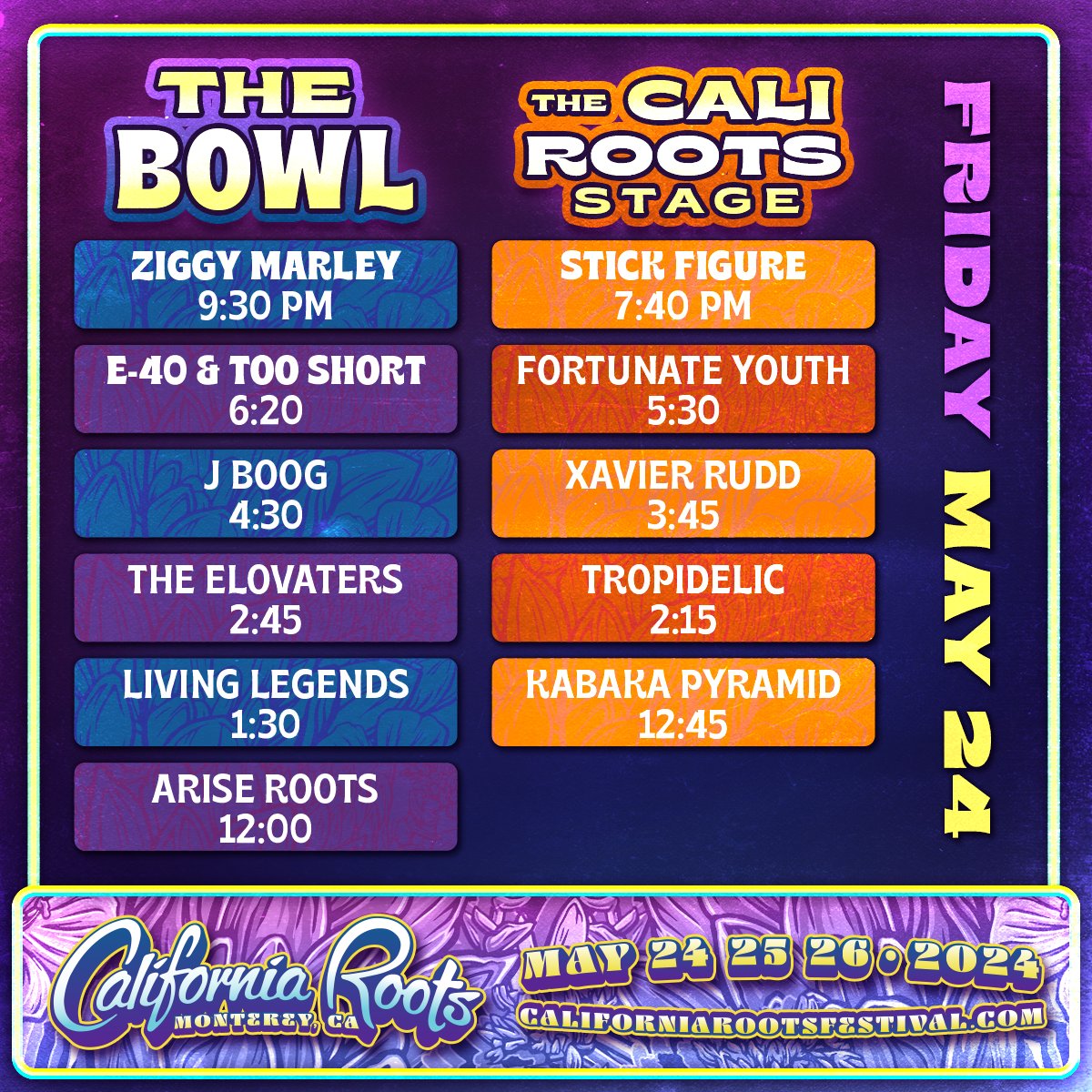 California Roots 2024 tweet media