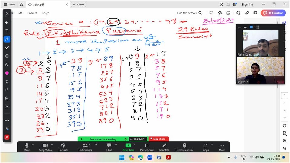 rahul_vbss's tweet image. Demo Session planned for Online Vedic Math Class for Grade 4 Student of ICSE Board.
#democlass #democlasses #democlassforstudents #democlassforvedic #vedic #vedicmaths #VedicMathsClassNearMe Contact me for online Math and Vedic Math class via whatsapp wa.me/message/HHXOME…