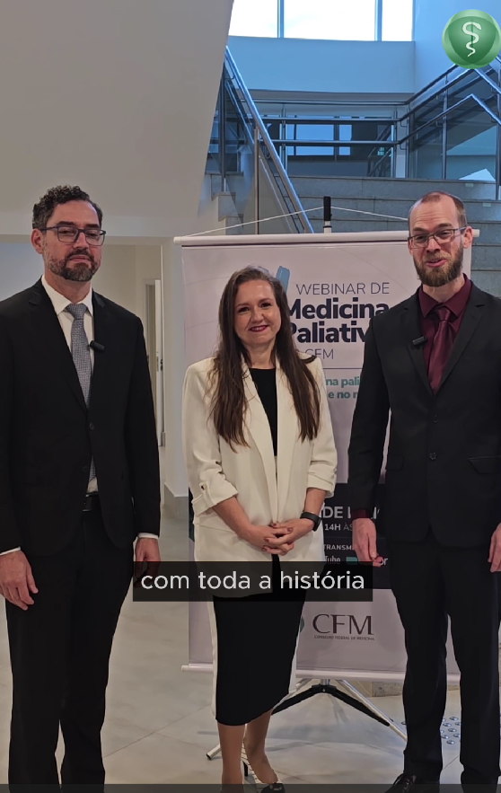 No II Webinar de Medicina Paliativa, o CFM aprofundou o conhecimento sobre trajetória da especialidade no Brasil e no mundo. Assista a íntegra do evento no canal do CFM no YouTube: youtube.com/watch?v=hQHVWQ… #cfm #medicinapaliativa #cuidadospaliativos