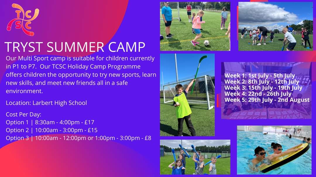☀️Summer Holiday Camps☀️ Our Summer Holiday camps are now available to book! Book now on our website 👇🏼 …ystcommunitysportsclub.sumupstore.com