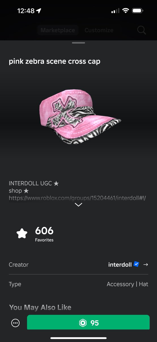 interdollRBLX's tweet photo. I’m so sick of my prices raising. It decreases so many sales and it’s basically impossible to get anything to do good now. A hat shouldnt be almost 100 robux? When does it stop raising? Because at this rate hats are gonna be 200 by the end of the year #robloxdev #roblox #saveugc https://t.co/yApcmrYwLs