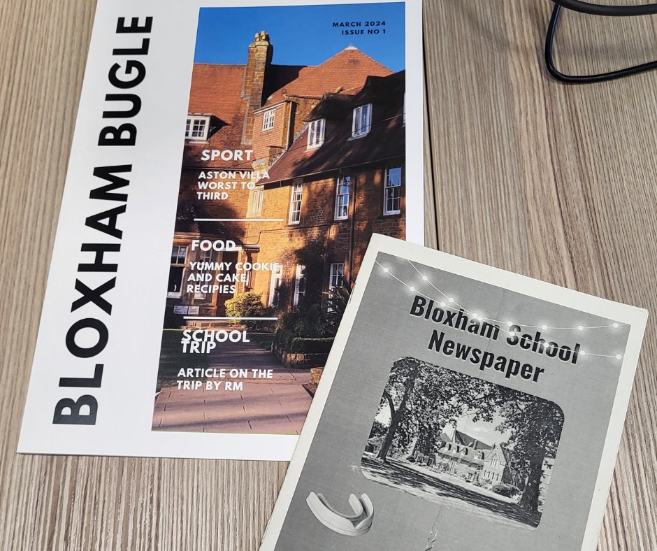 The Bloxham Bugle has been brought to life by the dedicated members of the school newspaper group, during one of many of the activities available within Bloxham's broader curriculum programme. To read more follow the link: bloxhamschool.com/latest-news/a-…
