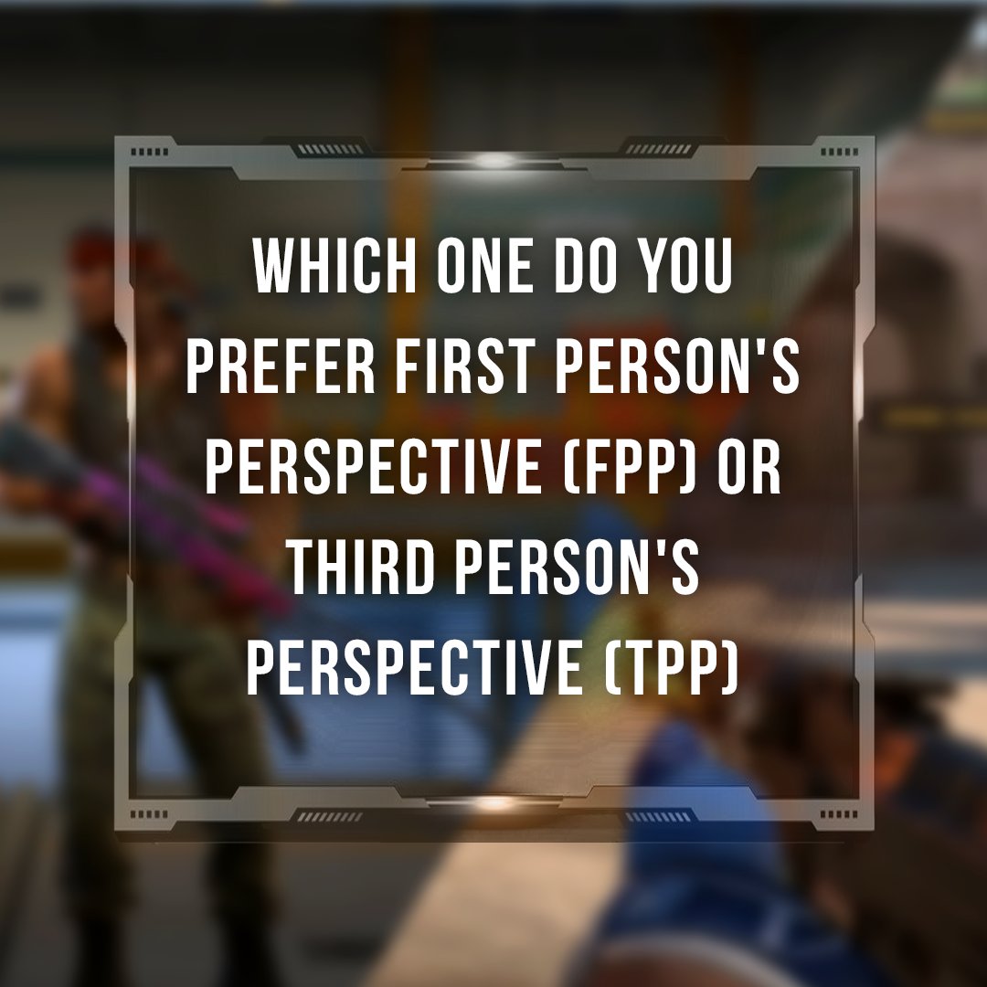 Which gaming perspective is your MOST preferred one? 👀

#EvoFoxGaming #PlayWithPower #Gaming