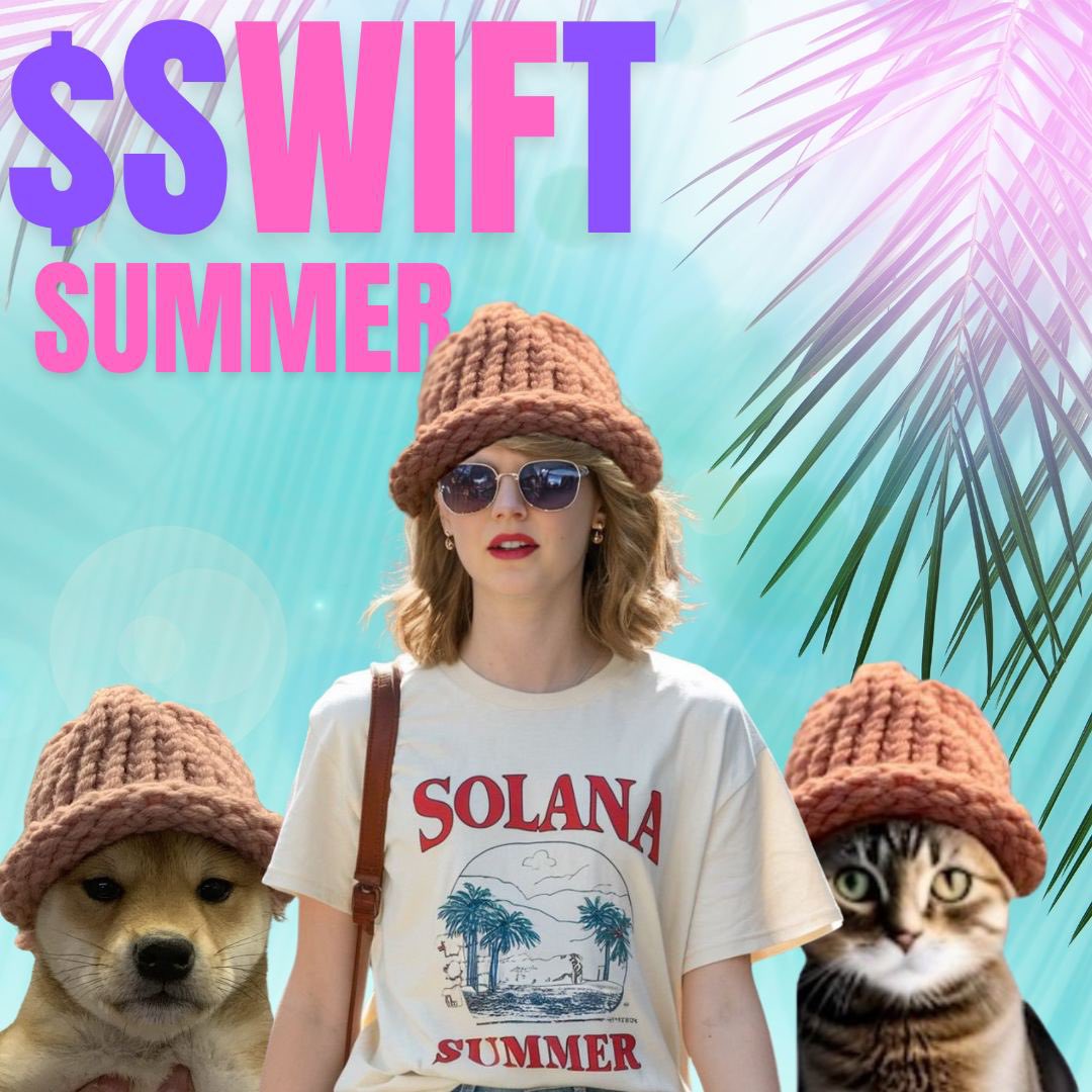 Starbody14's tweet photo. @CryptoGunshow @Regrets10x @solsummer_cto We can see the wif solana summer $swift https://t.co/ubKcjLl0NZ