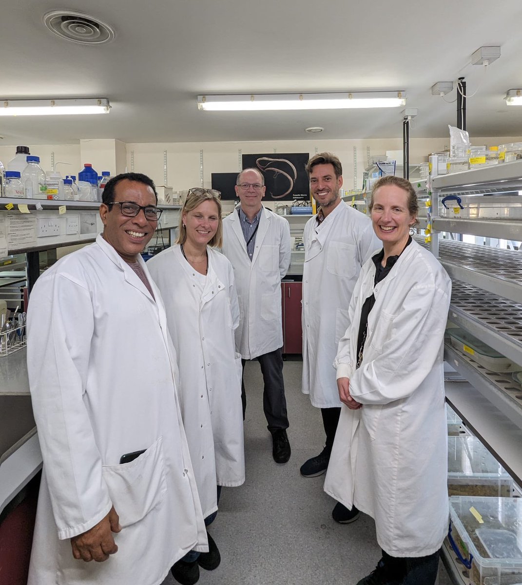SchistoSSR's tweet photo. We had a pleasure to host Said Mohammed Ali who leads the @IdcPhl in Zanzibar. Our two groups are collaborating on multiple projects investigating the prevalence and diagnostics of #schistosomiasis, as well as diversity of #Bulinus snails on Pemba Island, Tanzania. https://t.co/gXd1uArW6a
