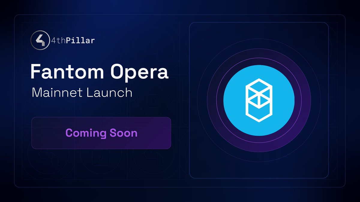 We're thrilled to announce that the Mainnet Launch on <a href="/FantomFDN/">Fantom Opera</a> Opera is coming soon!

Upgraded with #Sonic technology, Opera will be ready to supercharge our dApp.⚡

Why is 4P such a unique use case for #Sonic?
Read the thread to find out! 👇