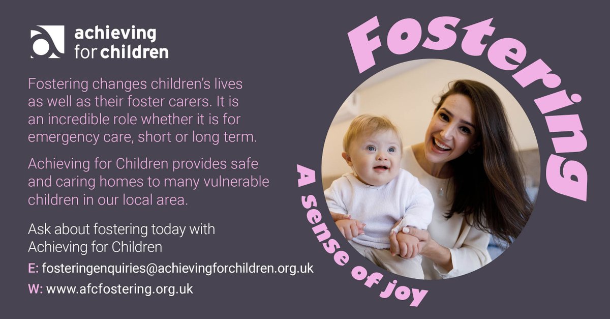 Fostering changes children's lives as well as their foster carers. Whether it has been a fleeting thought or something you have strongly considered for a while, we'd love to hear from you. 😊 Discover more at afcfostering.org.uk #FCF24 #FosteringMoments