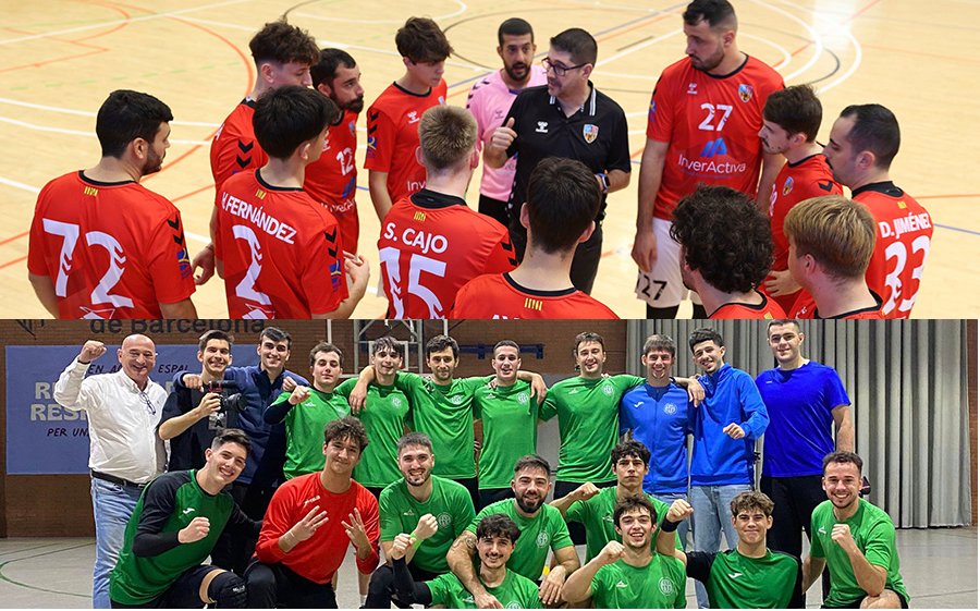 El cap de setmana es disputen els quarts de final de la Copa Federació de #4aCatH, que té a @CHSalleMontcada C i Handbol Horta com a caps de sèrie i principals favorits. ➡️ cathandbol.cat/catalanes/copa…