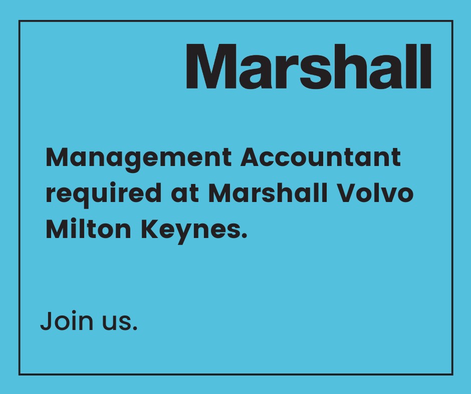 Management #Accountant required at Marshall #Volvo #MiltonKeynes. Join us. To find out more and to apply online see > ce0572li.webitrent.com/ce0572li_webre… #jobs